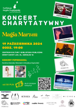 plakat z zaproszeniem na koncert