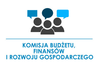 grafika: ludzie rozmawiają, komisja budżetu, finansów i rozwoju gospodarczego