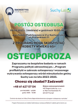 informacje na temat badania osteoporozy 8 czerwca w Suchym Lesie